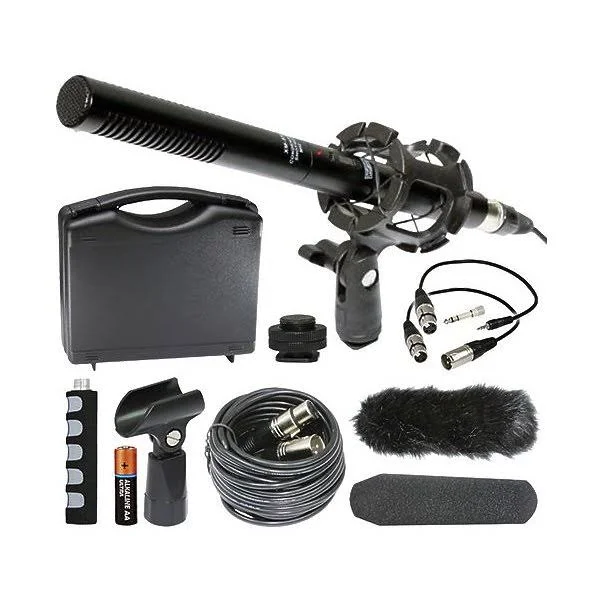 Panasonic AG-3DA1 Camcorder External Microphone Vidpro Xm-55 13-Piece Professional Video & Broadcast