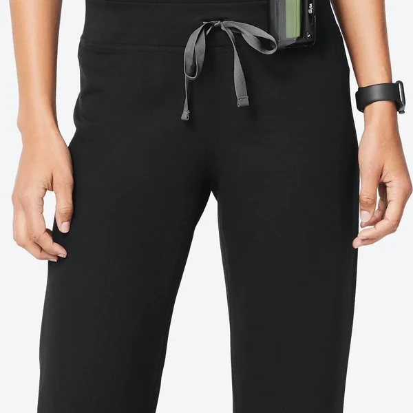Figs Women's Livingston Scrub Pants, Size: 2XL, Black
