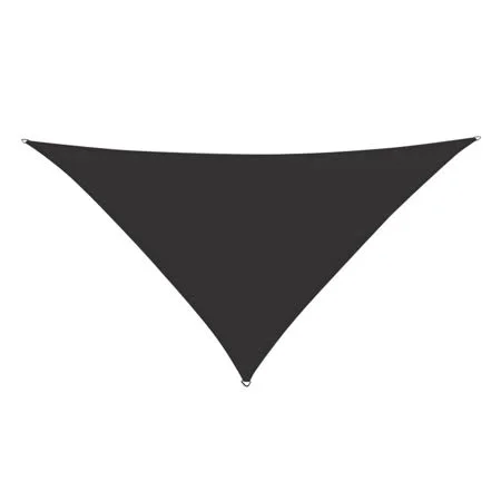 Coolaroo Premium Shade Sail Kit, (16&5x22 Triangle), Graphite