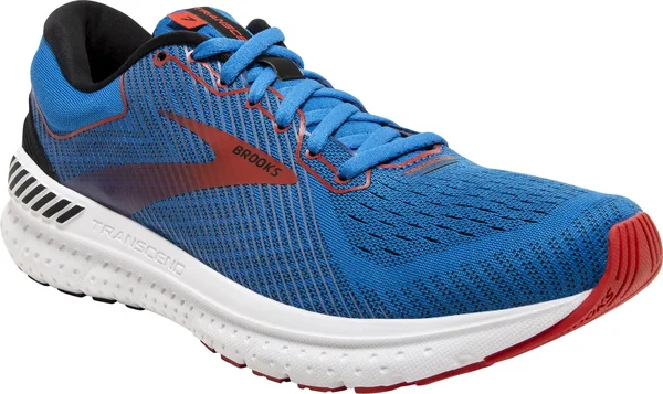 Brooks Men's Transcend 7 Mazarine/Black/Red