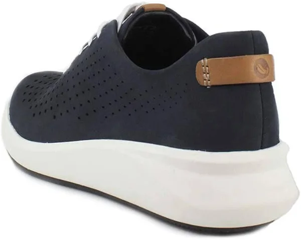 Clarks Un Rio Tie Navy Nubuck Women's Navy Nubuc, 10.5, M