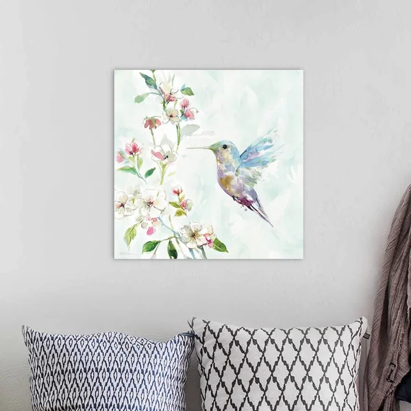 Hummingbird II - Canvas Wall Art, 20x20, Great Big Canvas