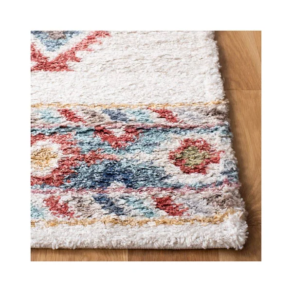 Safavieh Calista Rug Collection CAL142A - Ivory, Blue - 9' x 12'