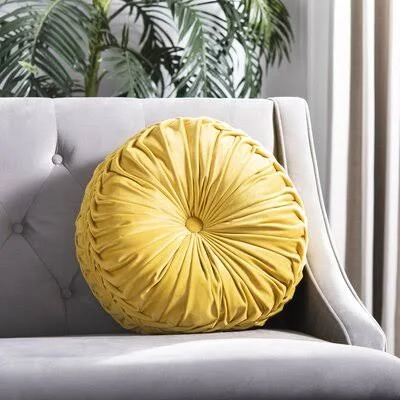 Willem Floor Pillow Mercer41 Color: Mustard