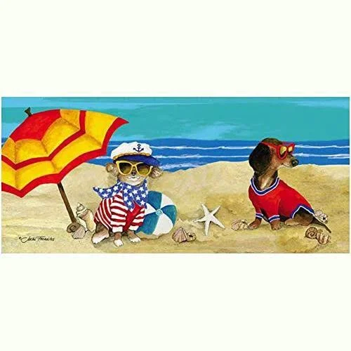 Evergreen Flag Sassafras Doormat Dog Lovers Floormat Set of 5