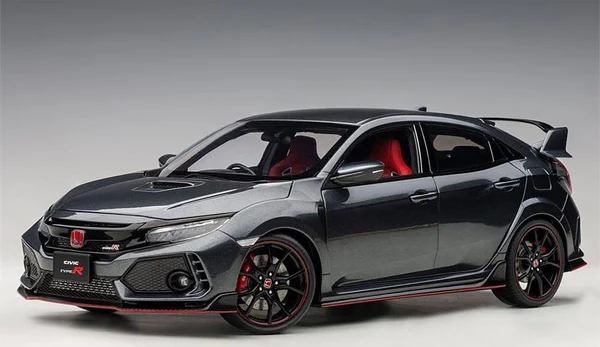 Honda Civic Type R (FK8) Polished Metal 1/18 Model Car by AUTOart