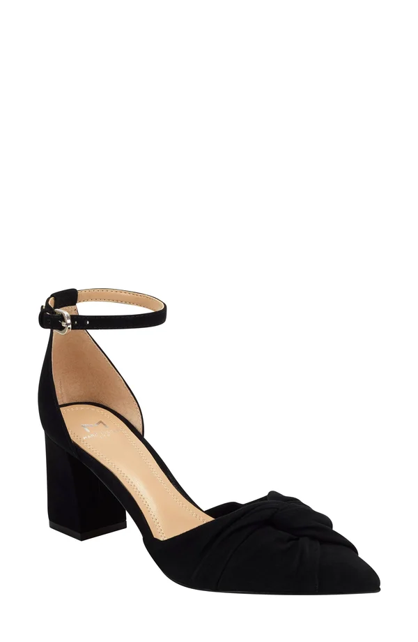 Marc Fisher LTD Ziya Suede Pump - 7, Black