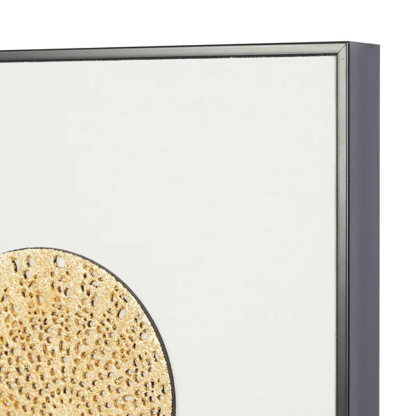 Chelsea Grove White Canvas Contemporary Wall Art