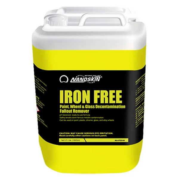 Nanoskin (NA-IFE640) Iron Free Paint, Wheel and Glass Decontamination Fall Out Remover - 5 Gallon