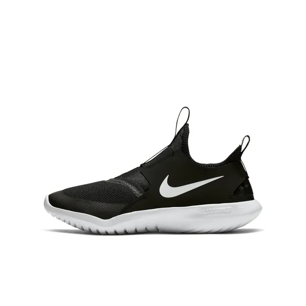 Nike Boys& Flex Runner Running Shoes - Black - 3.5