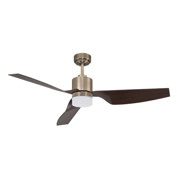 Lucci Air 210250010 Climate Ceiling Fan Light Kit - Brushed Chrome