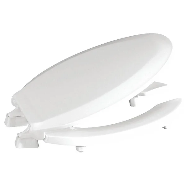 Centoco HL820STS-001 Plastic Elongated Toilet Seat with Open Front - White