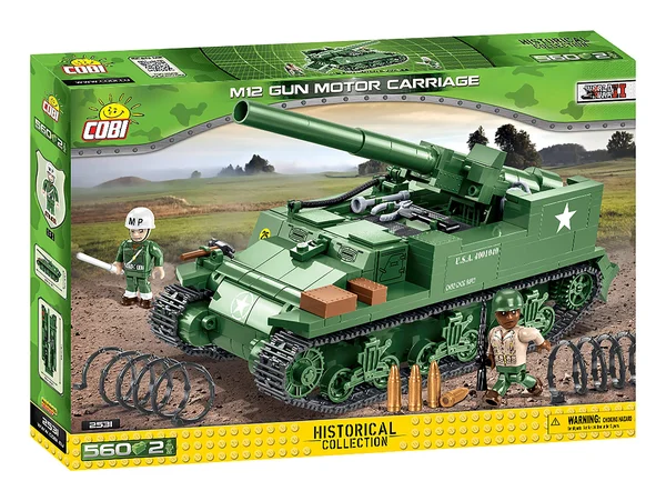 World War II - M12 GMC (560 Pieces)