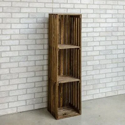 Bevers Solid Wood Standard Bookcase Loon Peak Size: (3 Shelves) 48x22 H x 12x22 W x 10x22 D