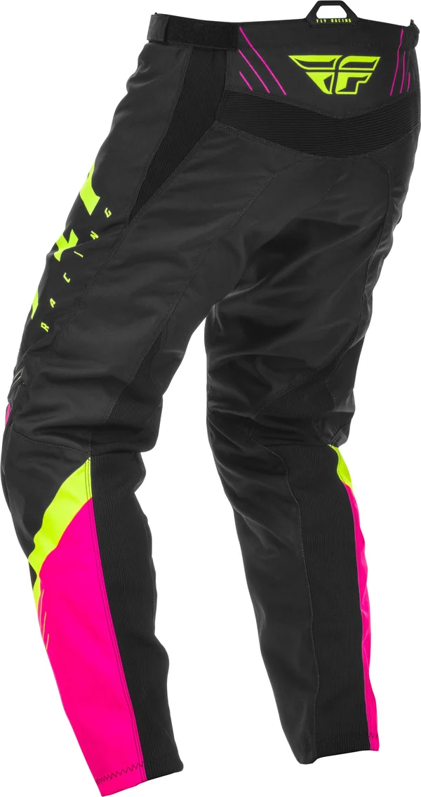Fly Racing F-16 Pants Neon Pink/Black/Hi-Vis (Black - 28)