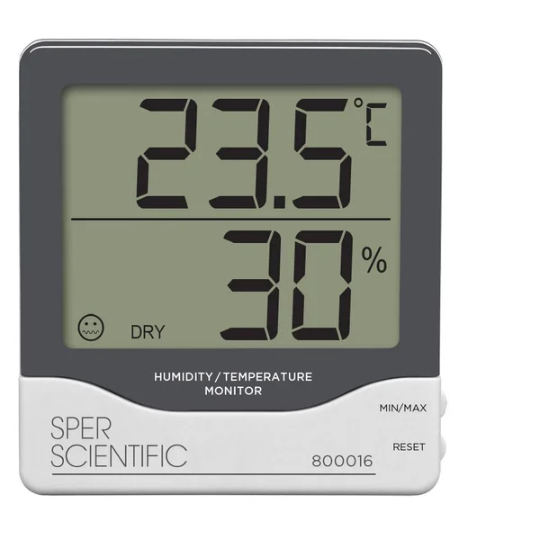 Humidity/Temperature Monitor - Item #800016C - with Certificate of Calibration