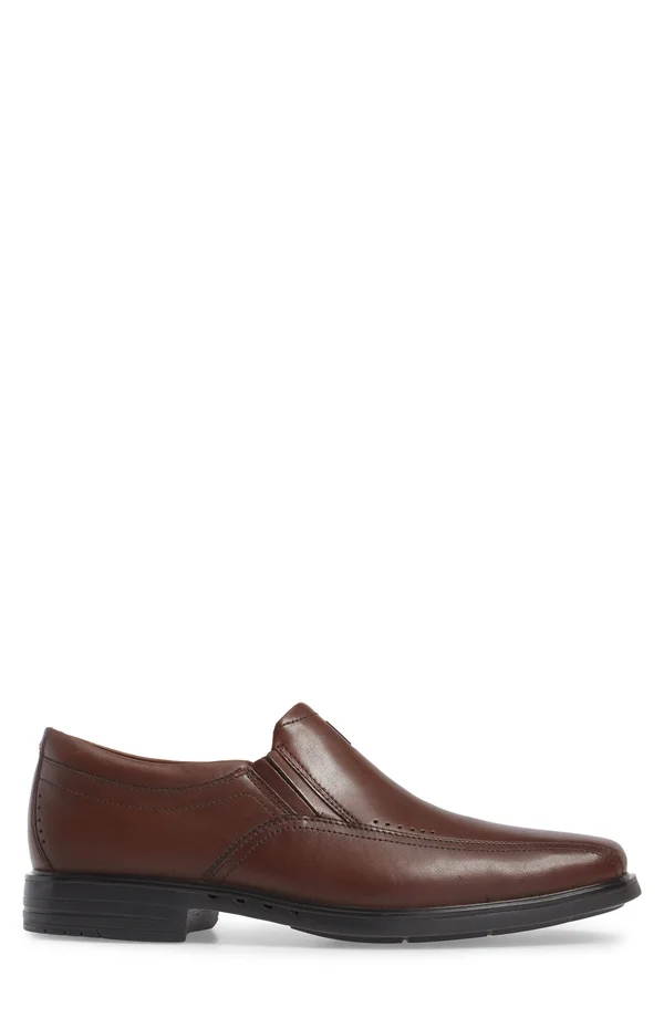 Clarks UnSheridan Go Brown Leather, Men's, Size: 8