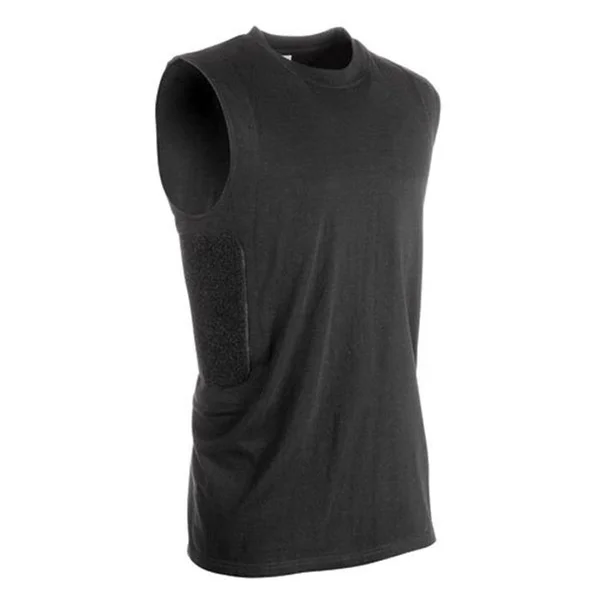 Ridge Shirt Mens Packin Tee Concealment Crew Sleeveless 401B Black