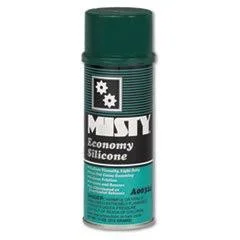 Mistymate Economy Silicone Spray Lubricant - Aerosol Can, 11oz, 12/Carton, Size: One Size