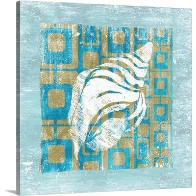 &Shell Game II& Alicia Soave Graphic Art Print Great Big Canvas Format: Canvas, Size: 20x22 H x 20x22 W x 1.5x22 D