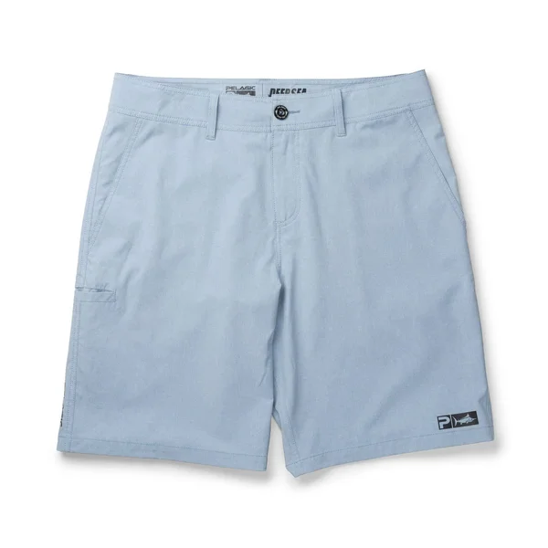 Pelagic Deep Sea Hybrid Fishing Shorts - Slate - 38