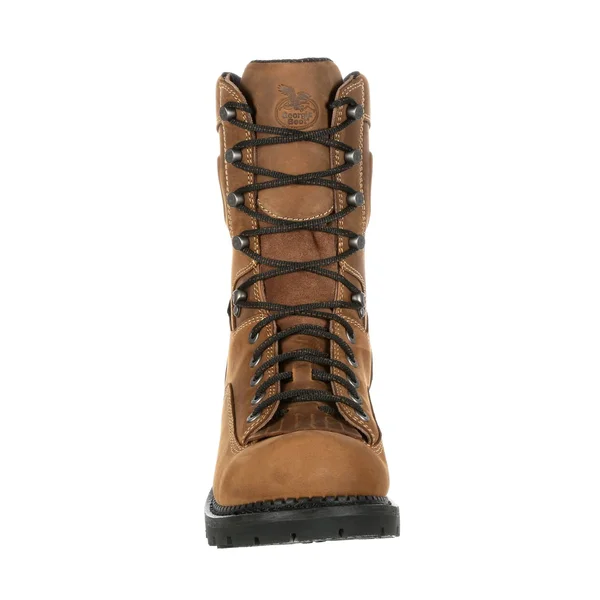 Georgia Boot Men's Comfort-Core Waterproof Logger Boot, GB00096, Brown