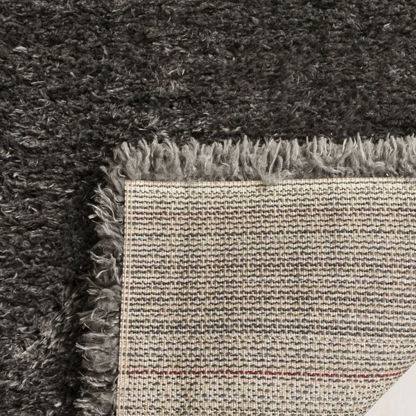 Safavieh Flokati Shag FLK950H 2&0x22 x 8&0x22 Runner Charcoal Area Rug
