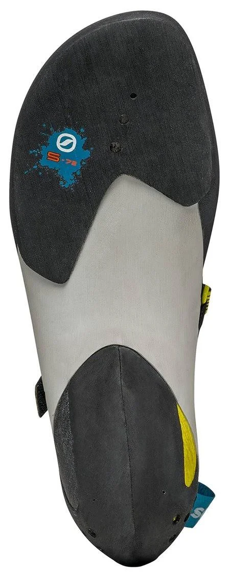 Scarpa Men's Veloce Climbing Shoe - 42 - Black/Yellow