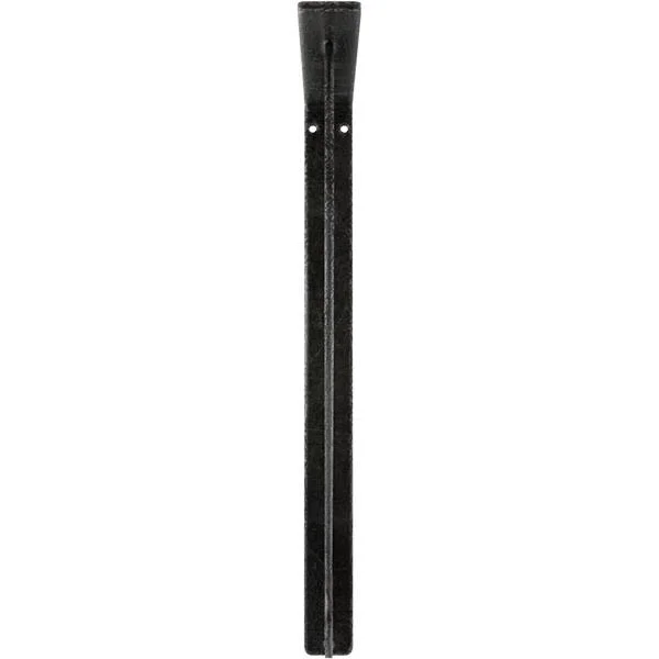 Edwards Wrought Iron Bracket Antiqued Pewter 1 1/2x22W x 12x22D x 15x22H - (Single Center Brace)