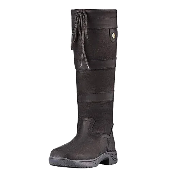 Black Dublin River Boots III, Wide
