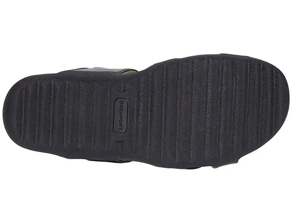Women's Rockport Ridge Sandal - Black - Size 9.5