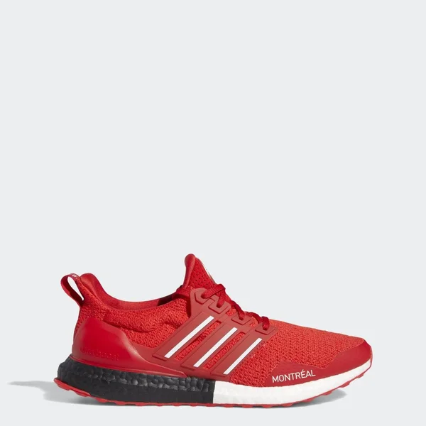 Adidas Mens Ultraboost DNA - Running Shoes Scarlet/White/Core Black Size 10.0