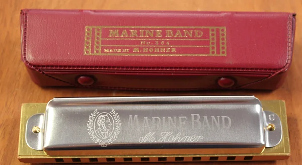 Hohner 364-C Marine Band Harmonica (12 Hole)