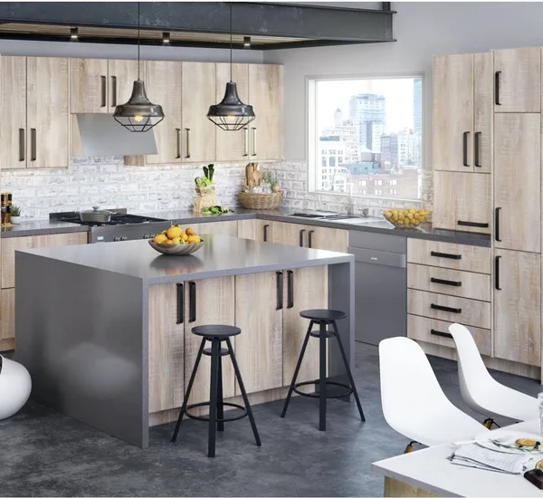 Wilora Paloma Cortina Conch Shell 15x22 x 34.75x22 x 24x22 1 Full-Height Door Base Cabinet - Engineered Wood RCS-B15FH