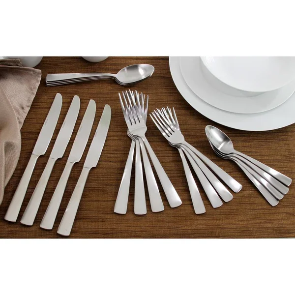Oneida Satin Nocha 20 Piece Casual Flatware Set, Service for 4