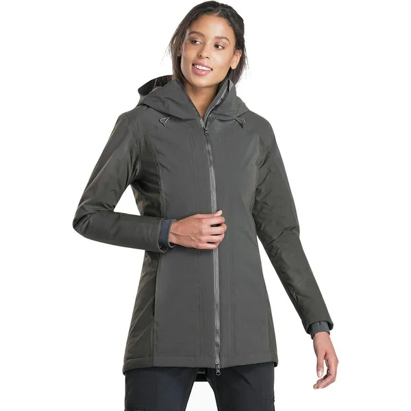 Kuhl Women's Kopenhagen Insulated Trench (L Olive)