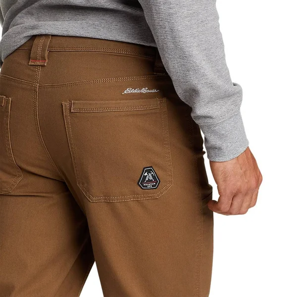 Eddie Bauer Men's Capacitor Flex Canvas Work Pants - Gray - 36/32