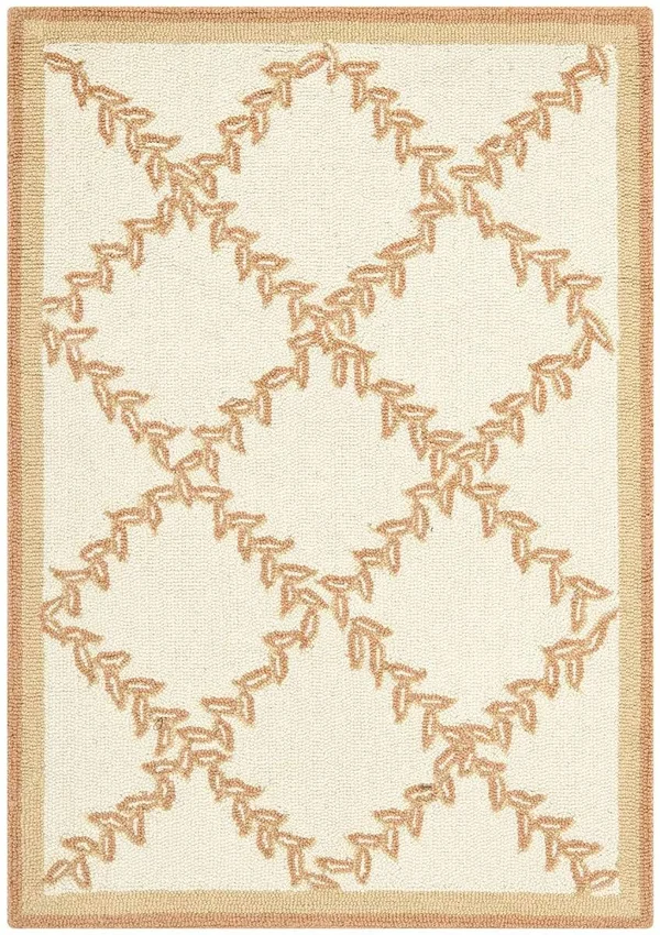 Safavieh Chelsea HK230C Ivory, Camel Rug 2&6x22 x 8& Runner