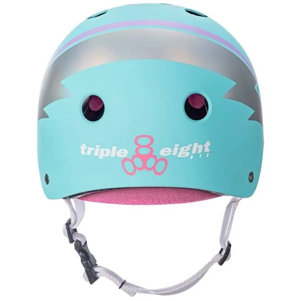Triple 8 - The Certified Sweatsaver Helmet - Teal Hologram