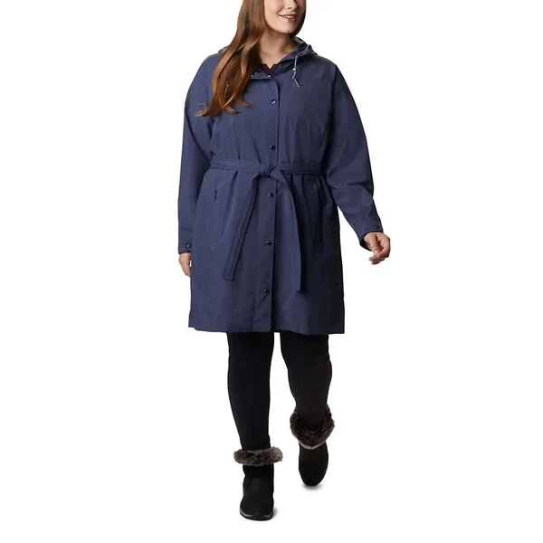 Columbia Here and There Long Trench Jacket S - Nocturnal