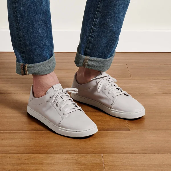 Olukai Pehuea Li Ili Women's Shoes Mist Grey/Mist Grey - 11