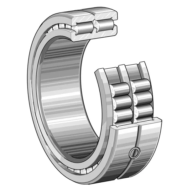 INA SL045007-PP Full Complement Cylindrical Roller Bearing