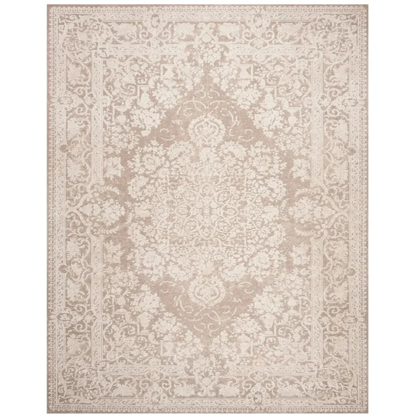 Safavieh Reflection RFT664A 6&7x22 x 6&7x22 Round Beige, Cream Area Rug
