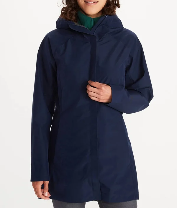 Marmot Women's Essential Jacket - Small - Arctic Navy