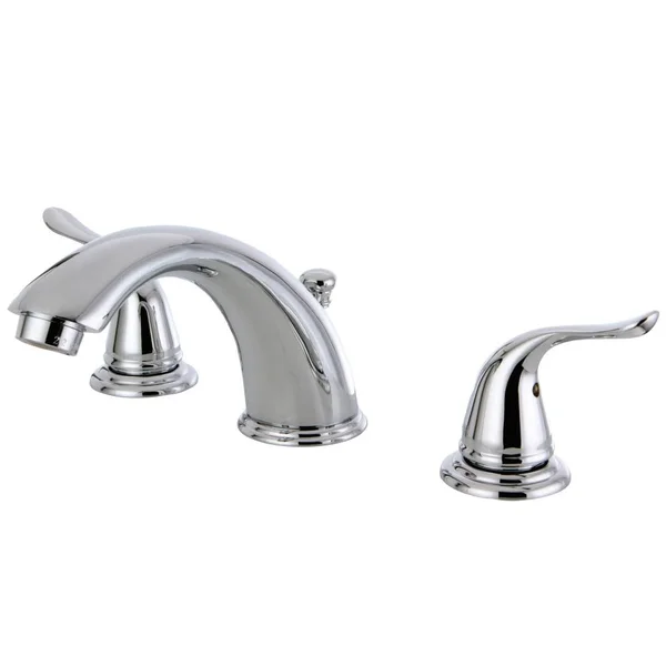 Kingston Brass KB2961YL Yosemite Polished Chrome Widespread Two Handle Lavatory Faucet