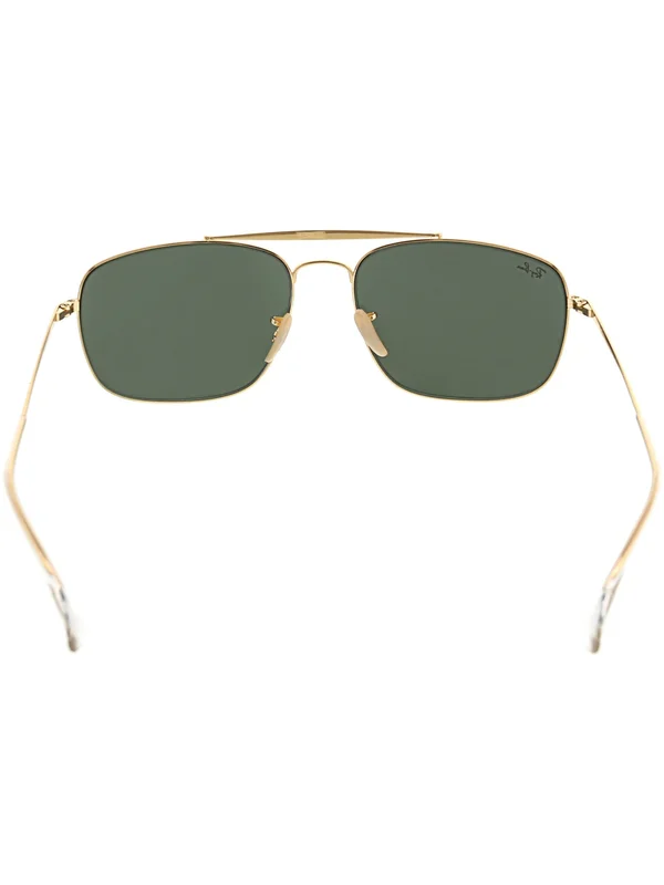 Ray-Ban RB3560 The Colonel Sunglasses Gold - Green 61mm