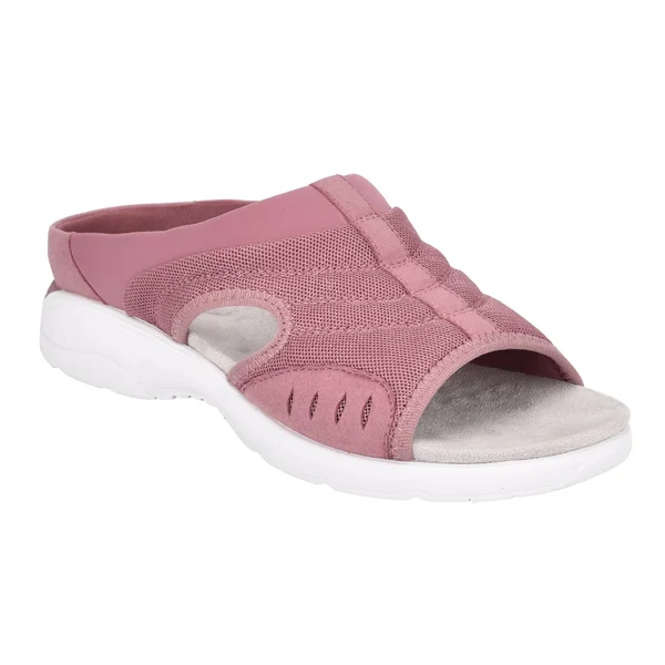 Women's Easy Spirit Traciee Slide - Size: 6 Medium, Pink