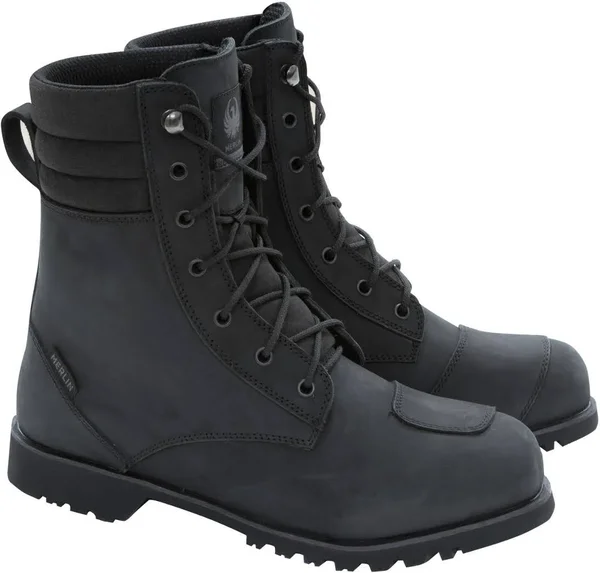 Merlin Drax Boots - Black - 8 UK