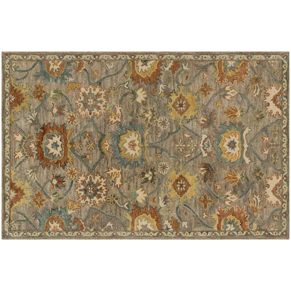 Loloi Underwood Un-01 2&3x22 x 3&9x22 Taupe - Blue Rug