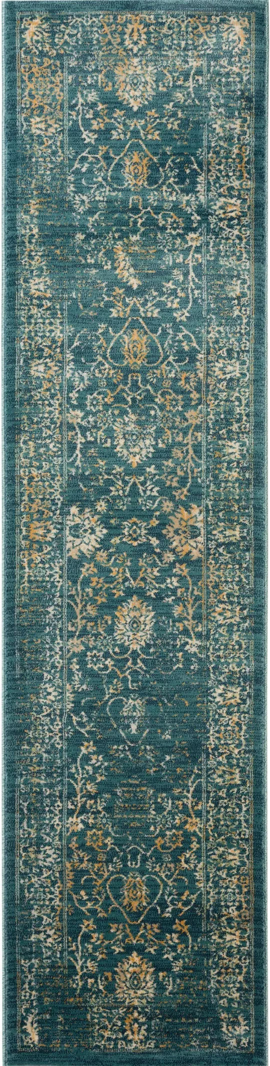 Safavieh EVK510K Evoke Light Blue, Beige Area Rug - 3& x 5&